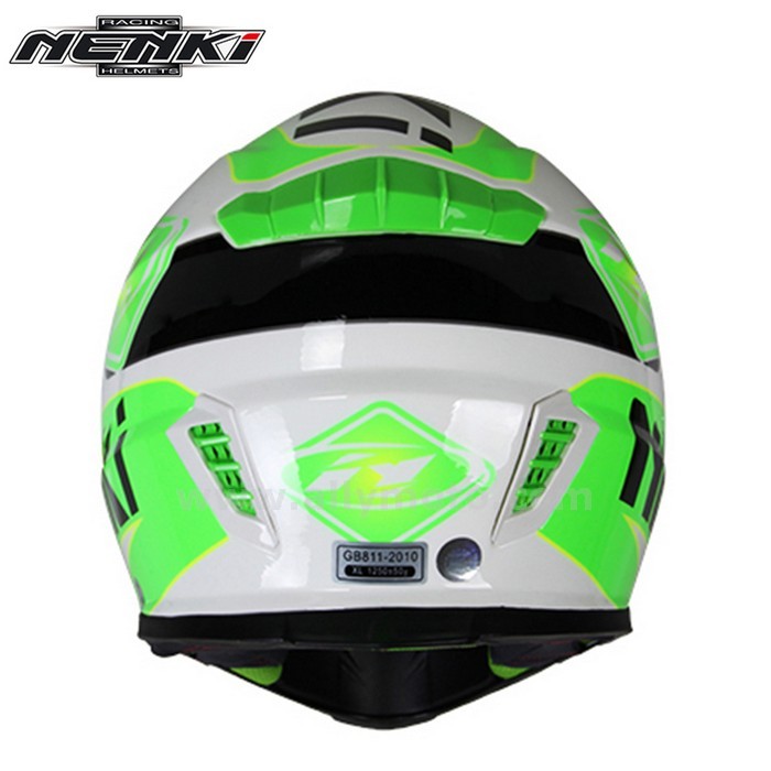 129 Nenki Men Women Motocross Off-Road Full Face Helmet Fiberglass Shell Atv Dirt Mx Bmx Dh Mtb Racing Helmets@4